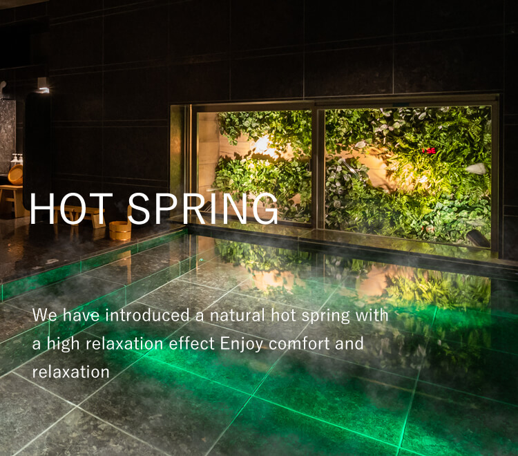 Natural hot spring